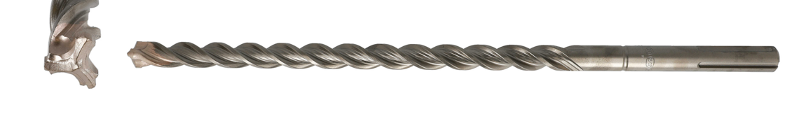 18 x 400/520mm Trijet Ultimate SDS-max Hammer Drill Bit - Image 3